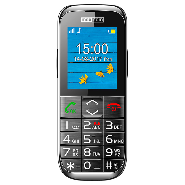Мобильный телефон MAXCOM Comfort MM720 Black