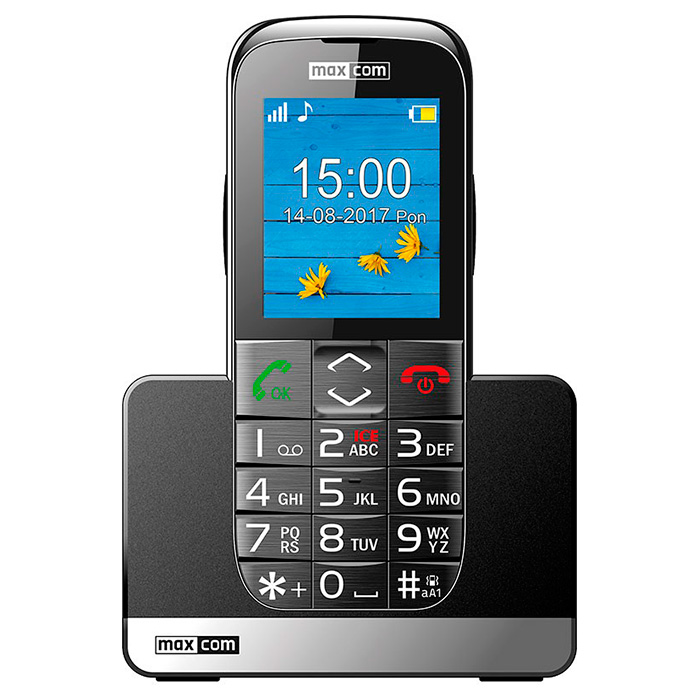 Мобільний телефон MAXCOM Comfort MM720 Black