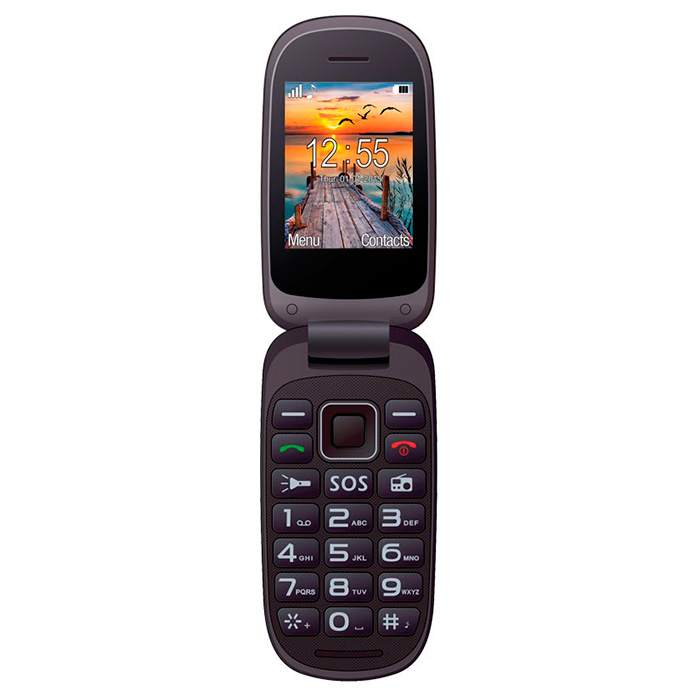 Мобільний телефон MAXCOM Comfort MM818 Black