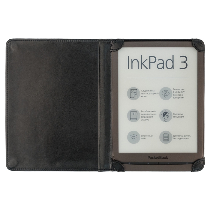 Обкладинка для электронной книги POCKETBOOK Valenta InkPad 3 Black (VLPB-TB740BL1)