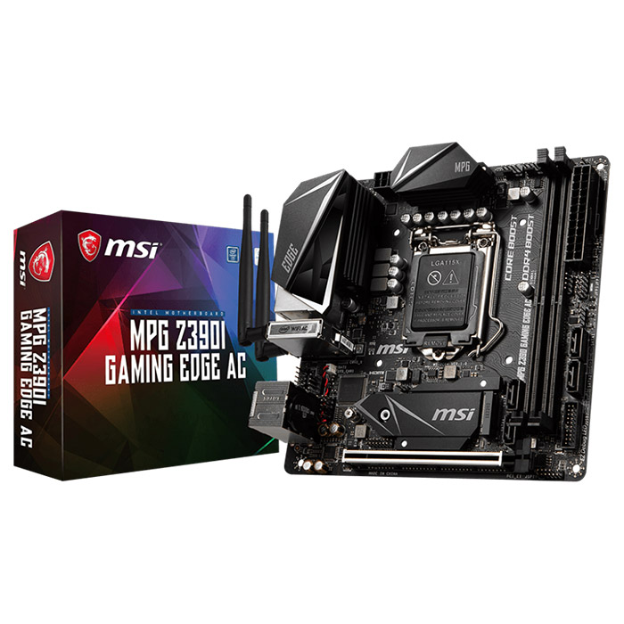 Материнська плата MSI MPG Z390I Gaming Edge AC