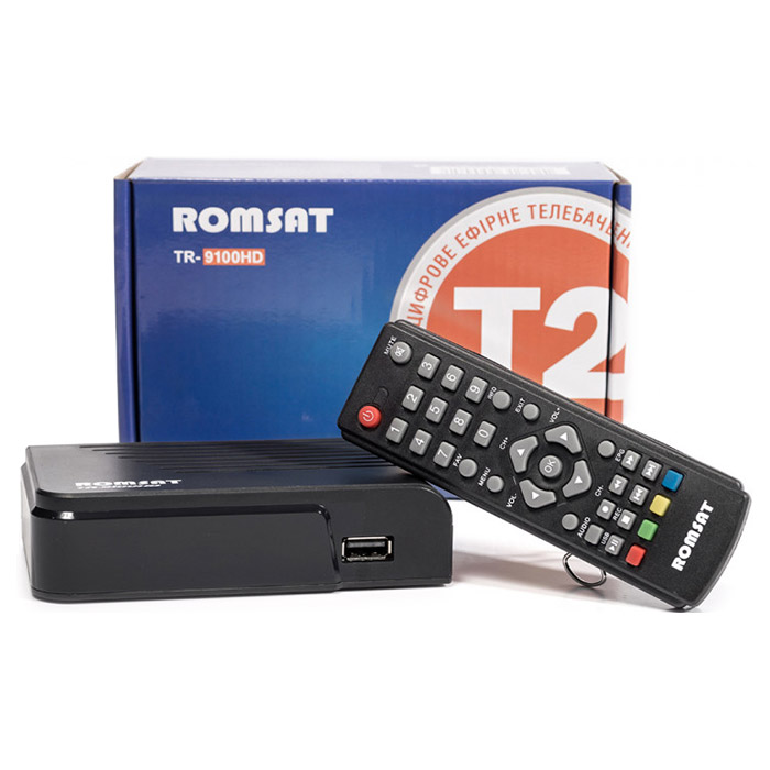 Ресивер цифрового ТБ ROMSAT TR-9100HD