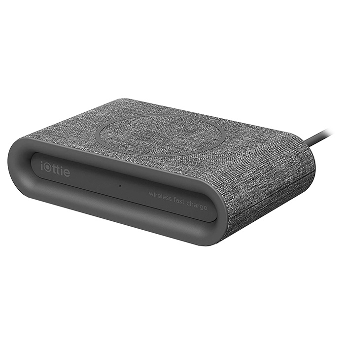 Беспроводное зарядное устройство IOTTIE iON Wireless Plus Gray (CHWRIO105GR)