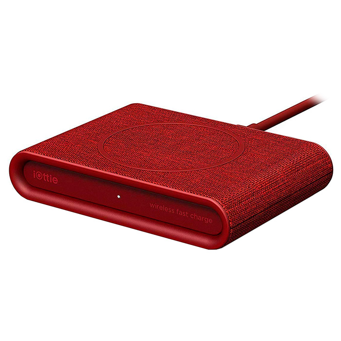 Беспроводное зарядное устройство IOTTIE iON Wireless Plus Red (CHWRIO105RD)