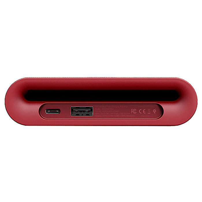 Бездротовий зарядний пристрій IOTTIE iON Wireless Plus Red (CHWRIO105RD)