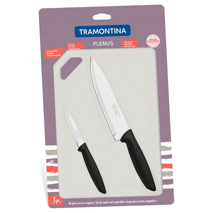 Набор кухонных ножей TRAMONTINA Plenus 3пр (23498/014)