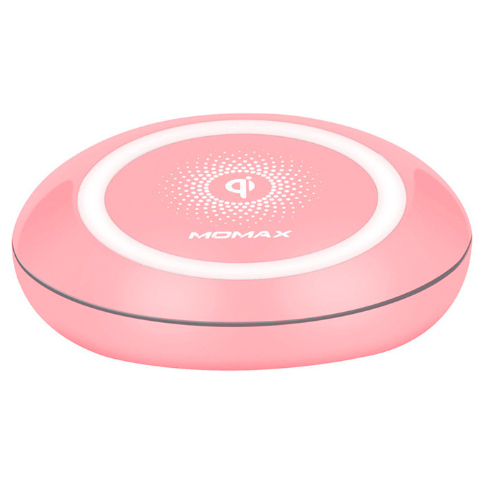 Бездротовий зарядний пристрій MOMAX Q.Dock Wireless Charger Pink (UD2P)