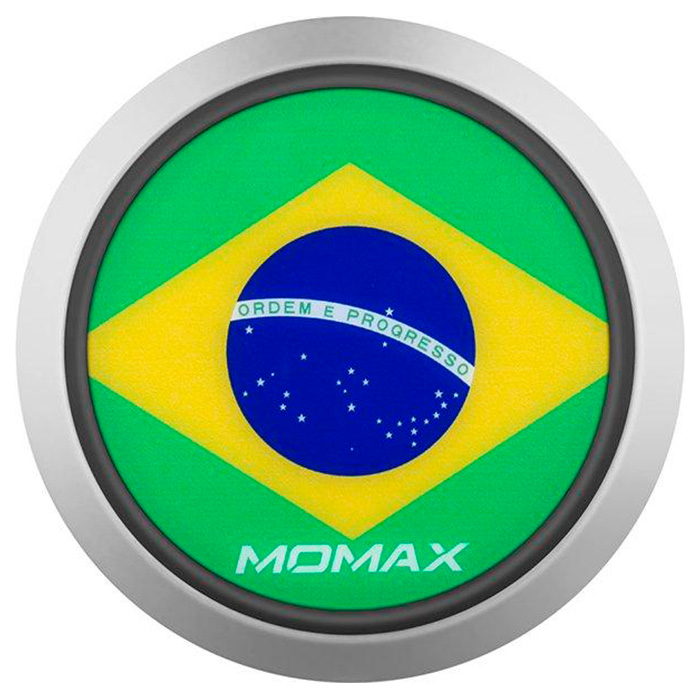 Бездротовий зарядний пристрій MOMAX Q.Pad Wireless Charger World Cup Limited Edition Brazil (UD3BZ)