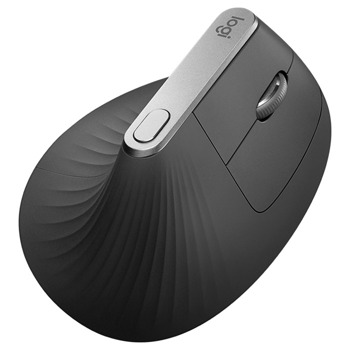 Вертикальна миша LOGITECH MX Vertical Graphite (910-005448, 910-005449)