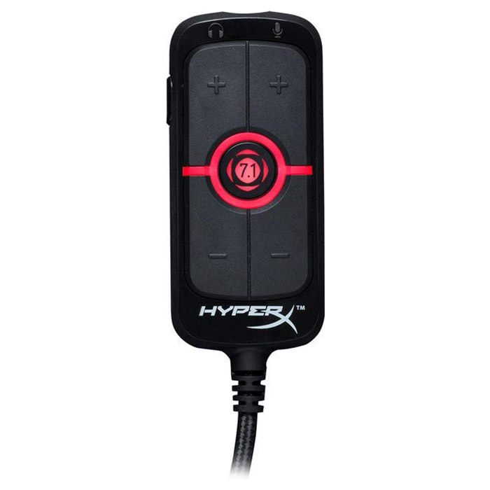 Зовнішня звукова карта HYPERX Amp USB Virtual 7.1 PC/PS4 (HX-USCCAMSS-BK)