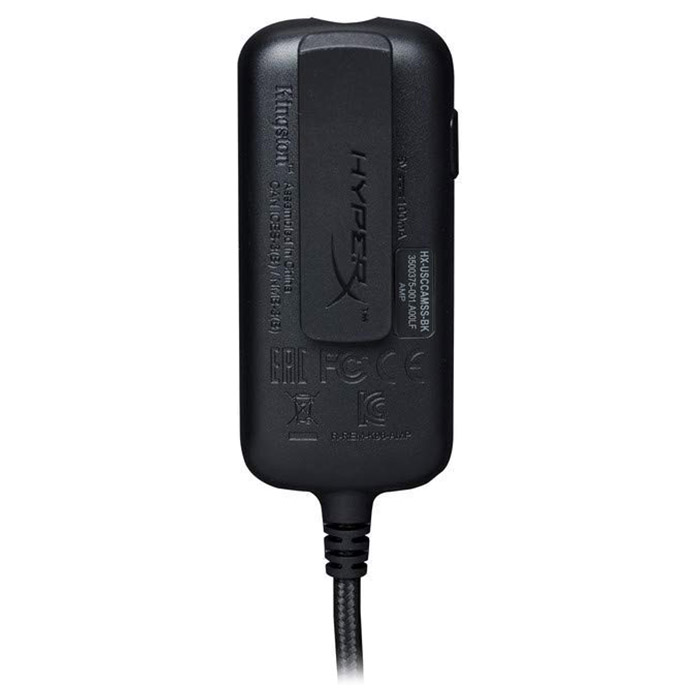 Внешняя звуковая карта HYPERX Amp USB Virtual 7.1 PC/PS4 (HX-USCCAMSS-BK)