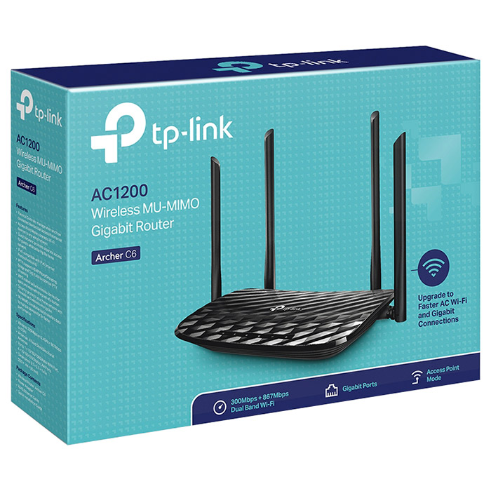 Wi-Fi роутер TP-LINK Archer C6