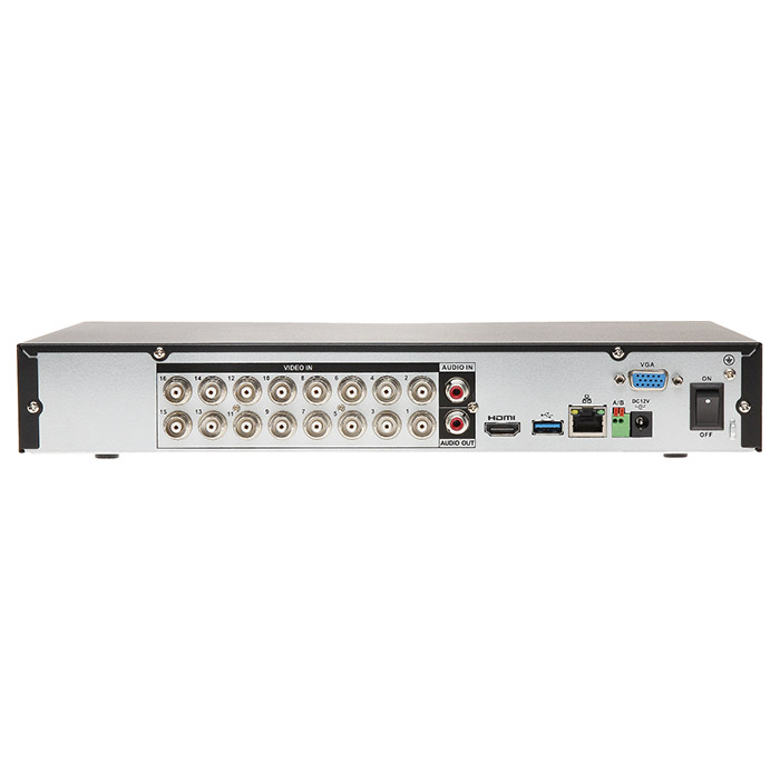 Видеорегистратор пентабридный 16-канальный DAHUA DHI-XVR5116H-4KL