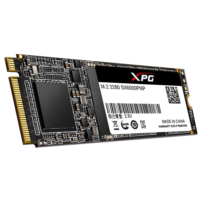 SSD диск ADATA XPG SX6000 Pro 256GB M.2 NVMe (ASX6000PNP-256GT-C)