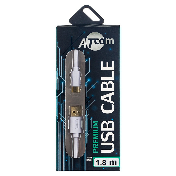 Кабель ATCOM USB2.0 AM/Type-C 1.8м (13427)