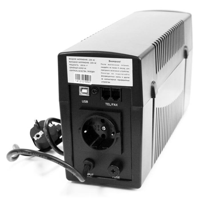 ДБЖ LOGICPOWER U650VA-P (LP2436)