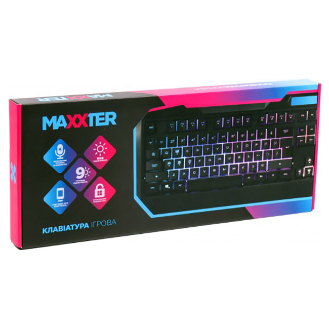 Клавиатура MAXXTER KBG-201-UL