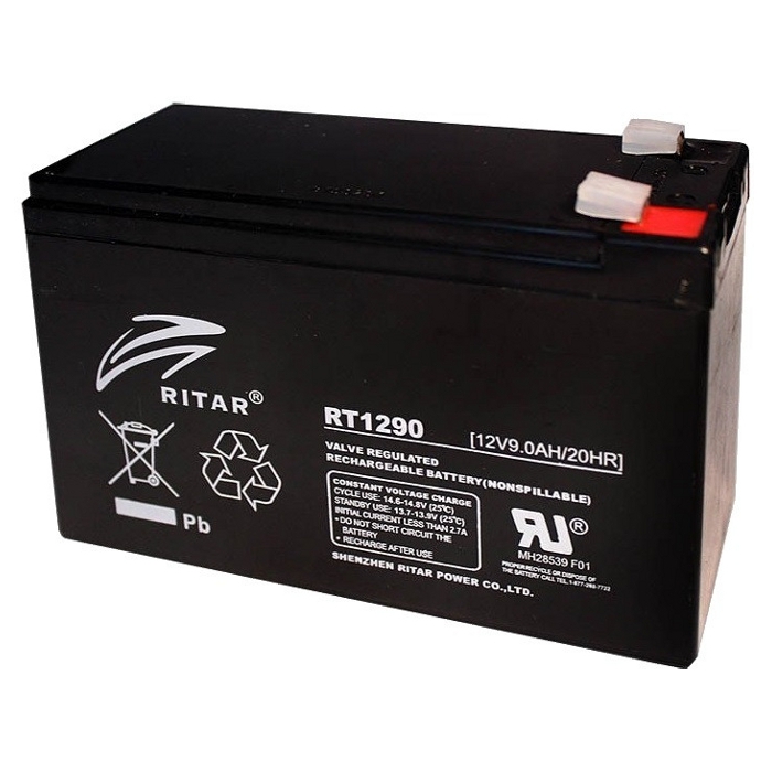 Акумуляторна батарея RITAR RT1290B (12В, 9Агод)