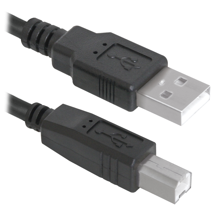 Кабель DEFENDER USB04-17 USB2.0 AM/BM 5м (83765)