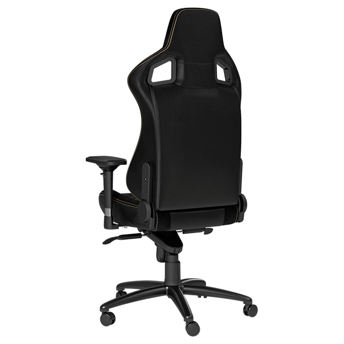 Кресло геймерское NOBLECHAIRS Epic Black/Gold (GAGC-038)