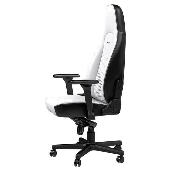 Кресло геймерское NOBLECHAIRS Icon White/Black (GAGC-126)