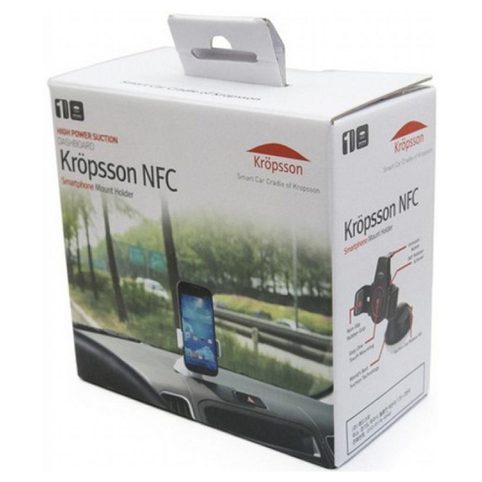 Автотримач для смартфона KROPSSON NFC (CRK4108)