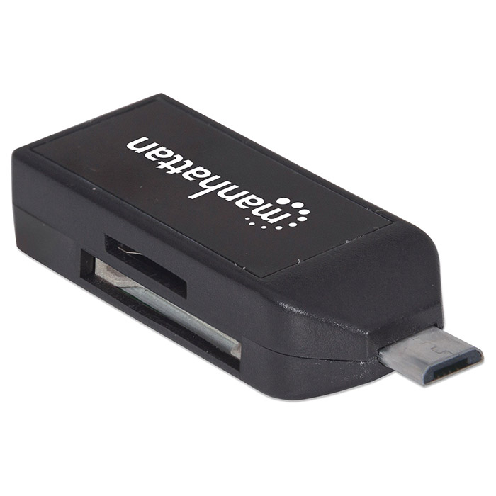Кардридер MANHATTAN imPORT Link 24-in-1 + 1-port USB2.0 (406222)