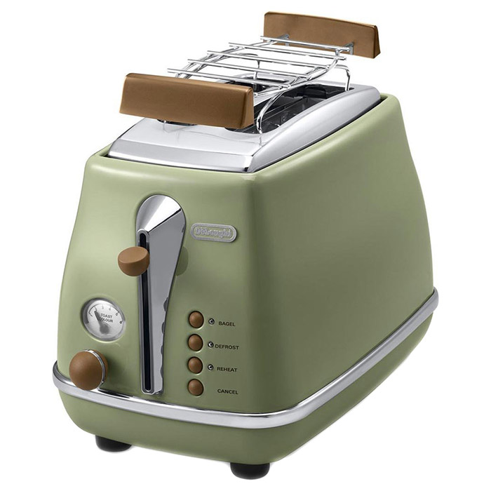 Тостер DELONGHI Icona Vintage CTOV 2103.GR (0176129047)