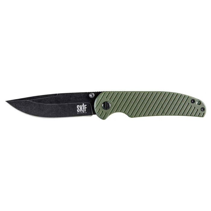 Складной нож SKIF Assistant G-10/SW Green Black (732F)