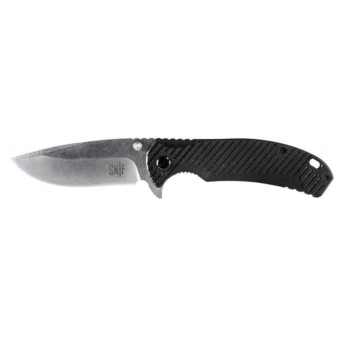 Складной нож SKIF Sturdy G-10/SW Black (420A)