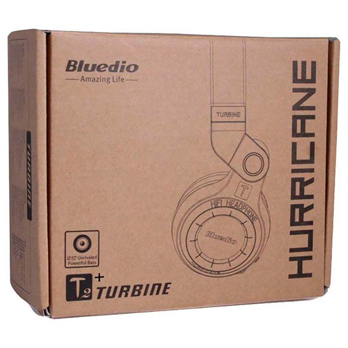 Навушники BLUEDIO T2 Plus зі вбудованим радіо White