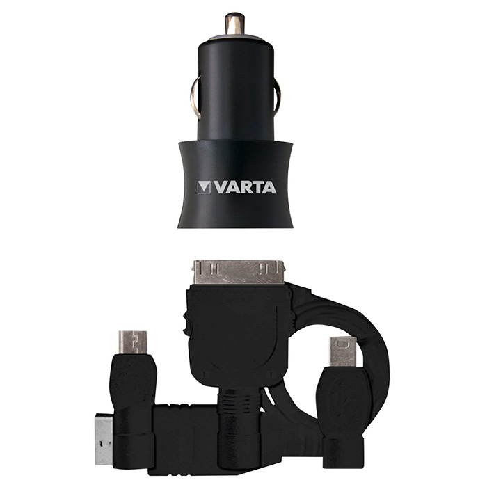 Автомобильное зарядное устройство VARTA Car Set BL1 (57930 101 401)
