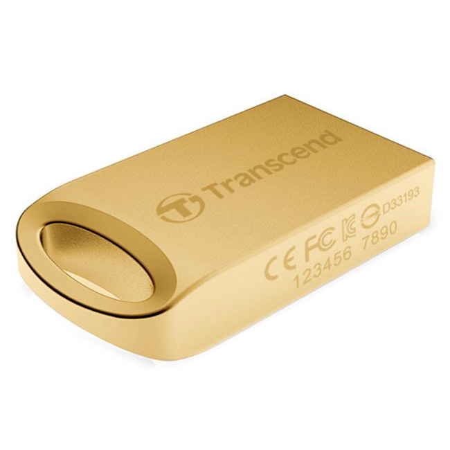 Флэшка TRANSCEND JetFlash 510 8GB USB2.0 Gold (TS8GJF510G)