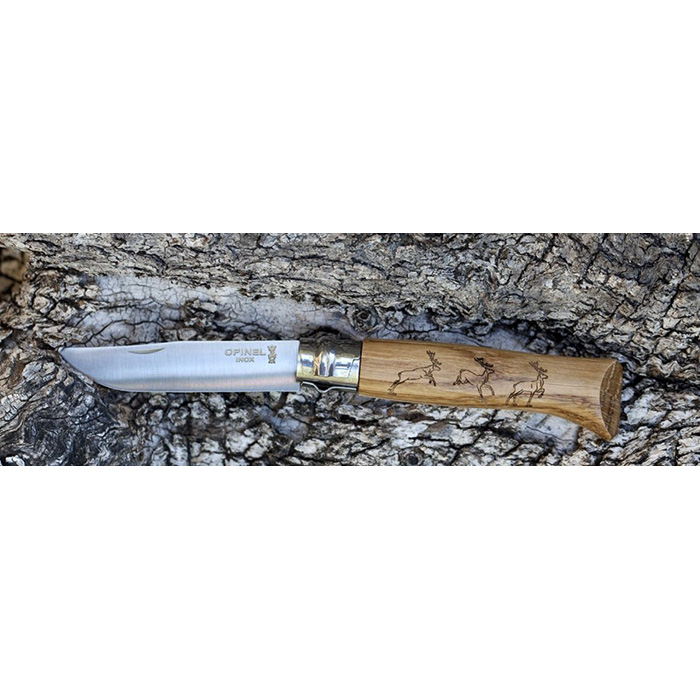 Складной нож OPINEL Tradition N°08 Animalia Deer (001620)