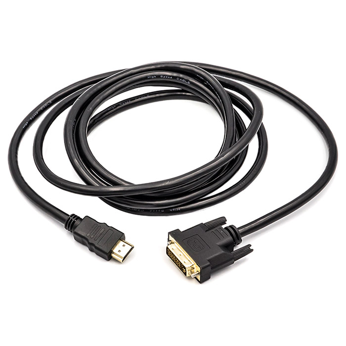 Кабель POWERPLANT HDMI - DVI 3м Black (CA910991)