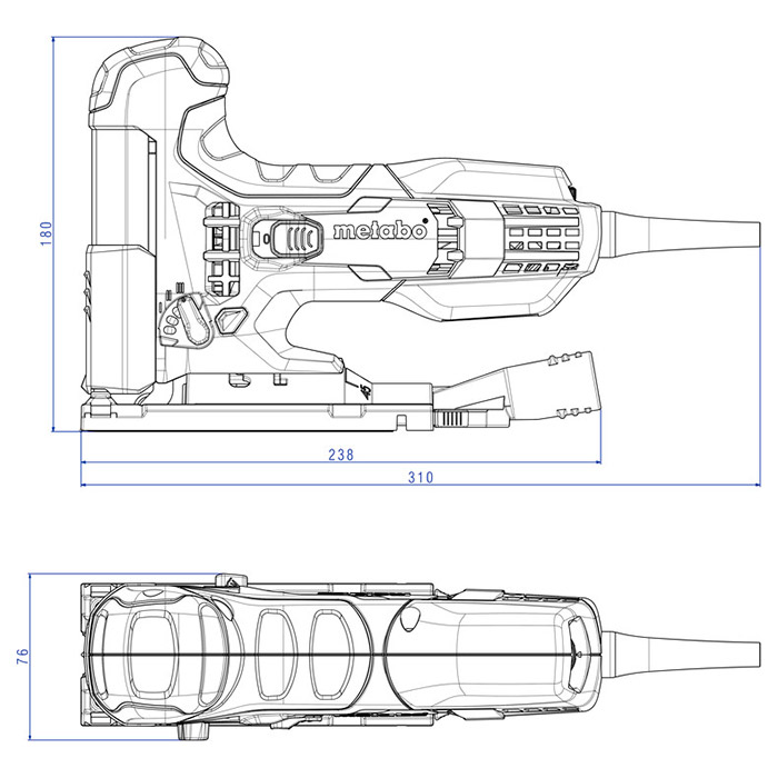 Електролобзик METABO STE 100 Quick (601100000)