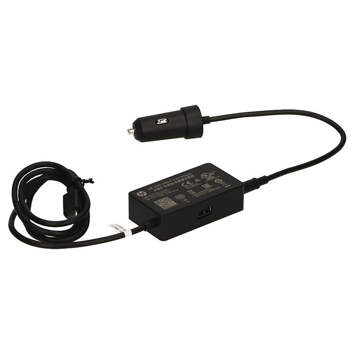 Автомобильное зарядное устройство HP 45W USB-C Auto Adapter (Z3Q87AA)
