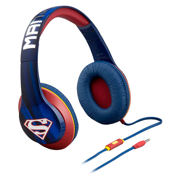 Навушники eKIDS M40 Warner Bros. Superman (RI-M40SU.FXV7)