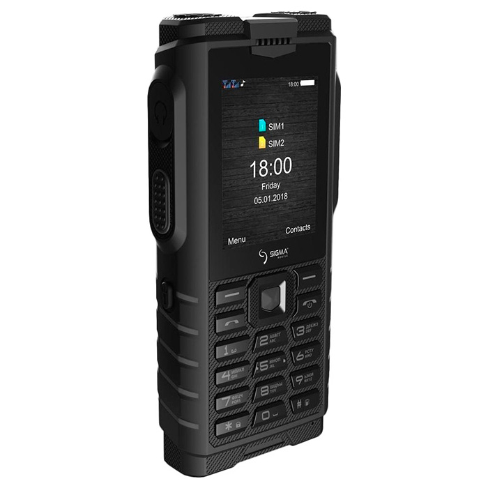 Мобильный телефон SIGMA MOBILE X-treme DZ68 Black (4827798466315)