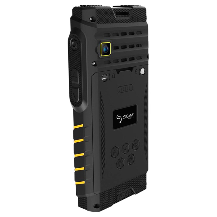 Мобільний телефон SIGMA MOBILE X-treme DZ68 Black/Yellow (4827798466322)