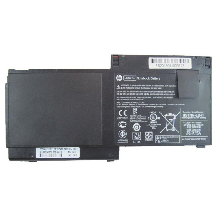 Акумулятор для ноутбука HP Elitebook 820 HSTNN-LB4T 11.25V/4000mAh/45Wh (A41986)