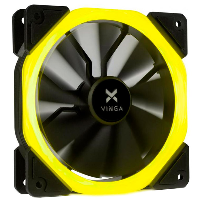 Вентилятор VINGA LED Fan-01 Yellow