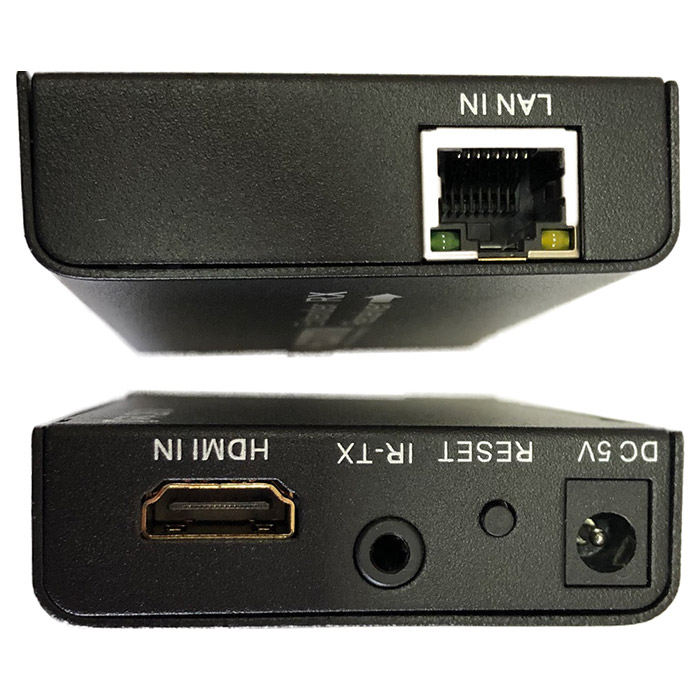 Удлинитель HDMI по витой паре ATCOM HDMI Black (14157)