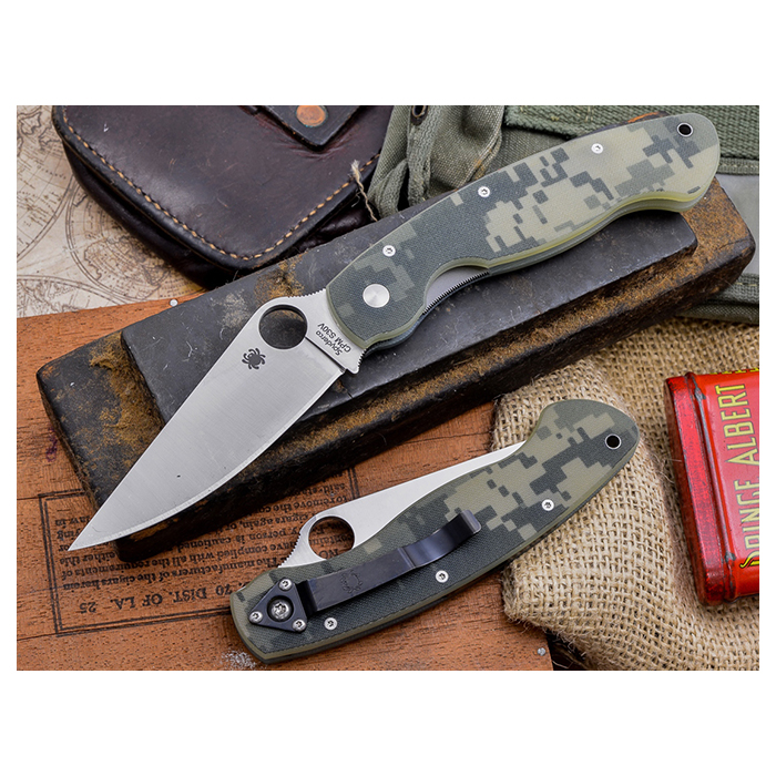 Складной нож SPYDERCO Military (C36GPCMO)