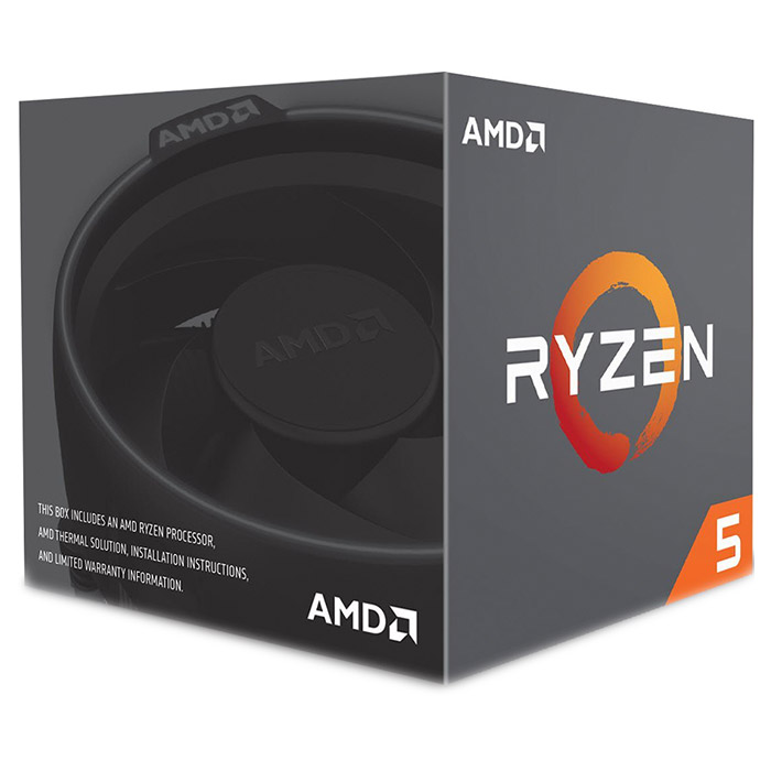 Процессор AMD Ryzen 5 2600X 3.6GHz AM4 (YD260XBCAFMAX)