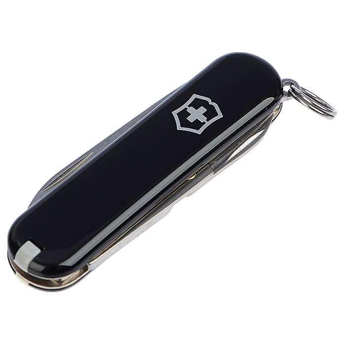 Швейцарський ніж VICTORINOX Classic SD Black (0.6223.3)