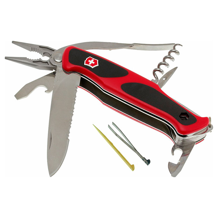Швейцарський ніж VICTORINOX Ranger Grip 174 Handyman (0.9728.WC)