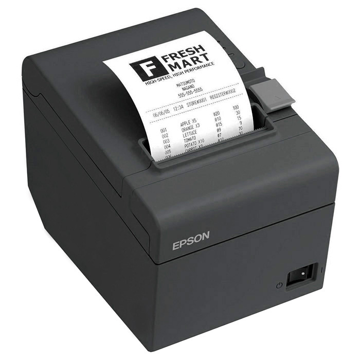 Принтер чеков EPSON TM-T20II Gray USB/COM (C31CD52002)