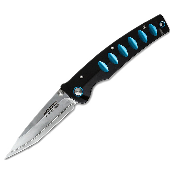 Складаний ніж MCUSTA Katana Black/Blue (MC-0041C)