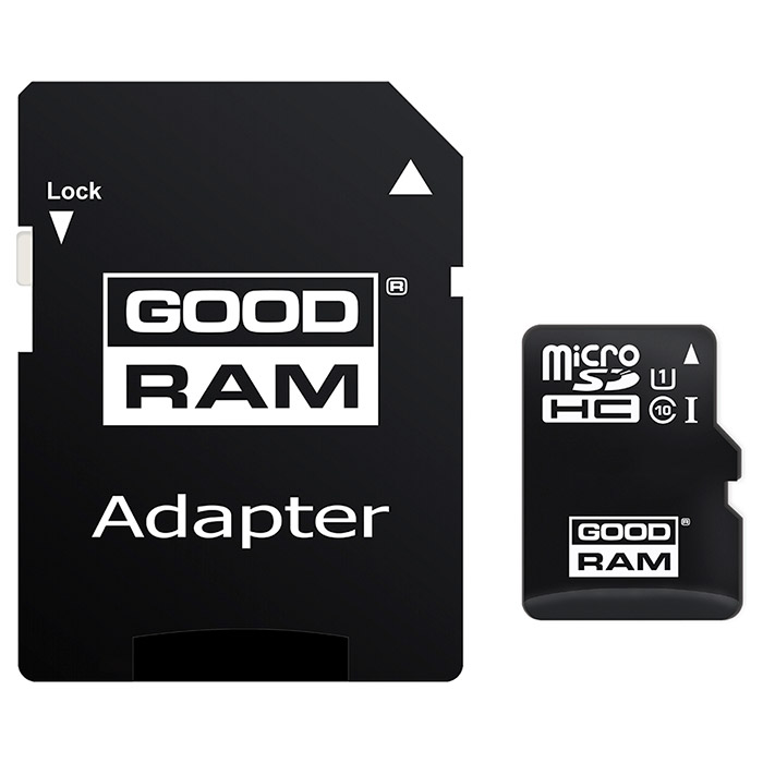 Карта пам'яті GOODRAM microSDHC M1AA 32GB UHS-I Class 10 + SD-adapter (M1AA-0320R12)